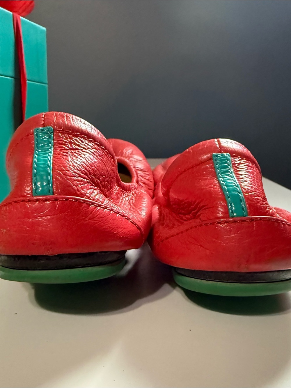 Tieks Poppy Ballet Flats Sz 8 - Picture 5 of 6